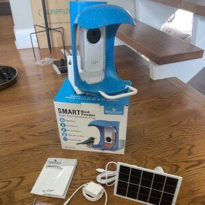 BirdDock Smart Bird Feeder 1296P Camera Wifi App Control AI Recognition